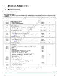 MC33910BAC Datasheet Page 7