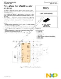 MC33937APEKR2 Datasheet Cover