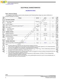 MC33970DWR2 Datasheet Page 4
