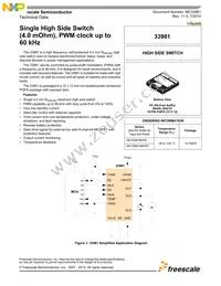 MC33981BHFKR2 Datasheet Cover