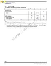 MC33981BHFKR2 Datasheet Page 6