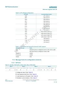 MC33AR6000BGT Datasheet Page 16