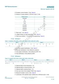 MC33AR6000BGT Datasheet Page 19