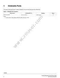 MC33CD1030AE Datasheet Page 3