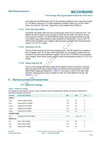 MC33HB2000EK Datasheet Page 8