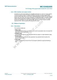 MC33HB2000EK Datasheet Page 14