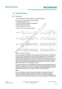 MC33HB2000EK Datasheet Page 17