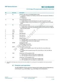 MC33HB2000EK Datasheet Page 21