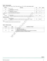 MC33MR2001TVK Datasheet Page 4