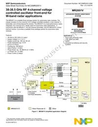 MC33MR2001VVK Datasheet Cover