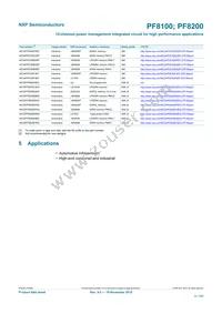 MC33PF8200ETES Datasheet Page 3