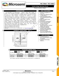 MC34064LP Datasheet Cover