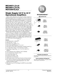 MC34074ADG Datasheet Cover