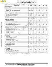 MC34129EF Datasheet Page 3