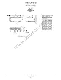 MC34163PG Datasheet Page 15