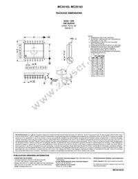 MC34163PG Datasheet Page 16