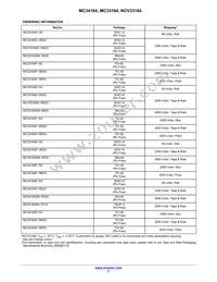 MC34164DM-3R2G Datasheet Page 7
