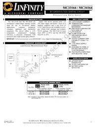 MC34164LP Datasheet Cover