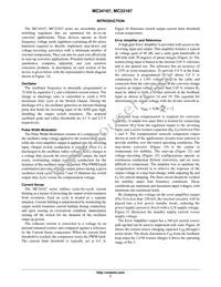 MC34167THG Datasheet Page 7