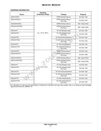 MC34167THG Datasheet Page 17