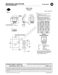 MC34167THG Datasheet Page 21
