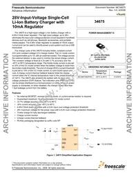 MC34675AEPR2 Datasheet Cover