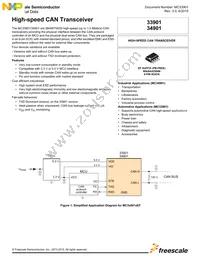 MC34901WEFR2 Datasheet Cover