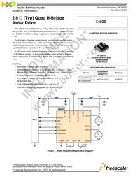 MC34920EIR2 Datasheet Cover