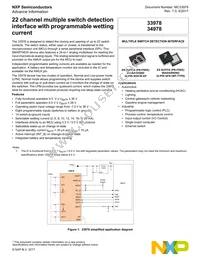 MC34978ESR2 Datasheet Cover