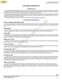 MC34988CHFK Datasheet Page 17