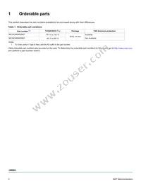 MC34CM0902WEFR2 Datasheet Page 3