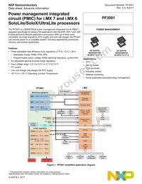 MC34PF3001A5EP Datasheet Cover
