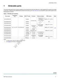 MC34VR500V8ESR2 Datasheet Page 3
