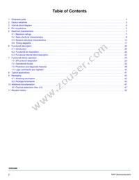 MC35XS3400DPNAR2 Datasheet Page 2