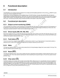 MC35XS3400DPNAR2 Datasheet Page 20