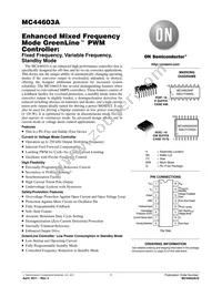 MC44603ADWR2G Datasheet Cover