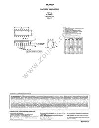 MC44604PG Datasheet Page 22