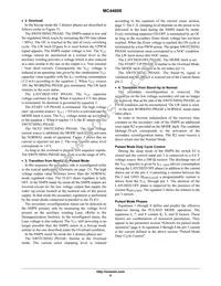 MC44608P100 Datasheet Page 8