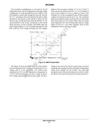 MC44608P100 Datasheet Page 14