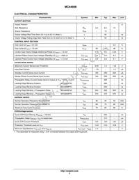 MC44608P75G Datasheet Page 3