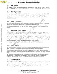 MC44BC375UEF Datasheet Page 12