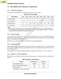 MC44BS373CAFCR2 Datasheet Page 22