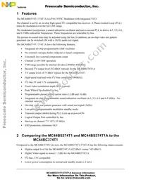 MC44BS374T1EF Datasheet Page 2