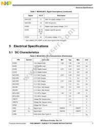 MC44C401LACR2 Datasheet Page 5