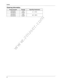 MC4558CP Datasheet Page 8