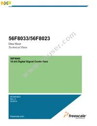 MC56F8023VLCR Datasheet Cover