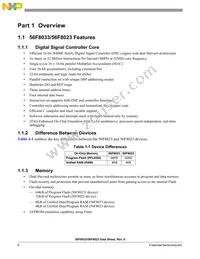 MC56F8023VLCR Datasheet Page 6