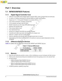 MC56F8035VLDR Datasheet Page 6