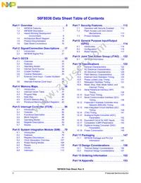 MC56F8036VLF Datasheet Page 4