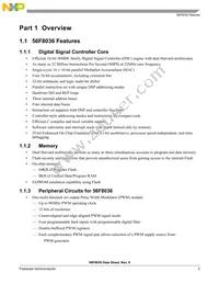 MC56F8036VLF Datasheet Page 5